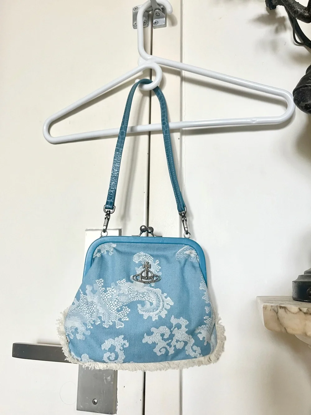 Autentic Vivienne Westwood blue purse - Picture 1 of 6